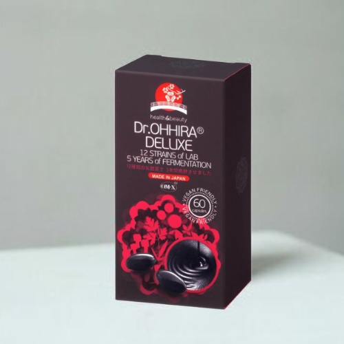 Dr.Ohhira® Deluxe 12 Ceppi di Laboratorio 5 Anni di Fermentazione 60 Capsule