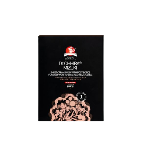 Dr.Ohhira® Mizuki Sheet-Cream Face Mask con Postbiotici 1Pz - immagine 2
