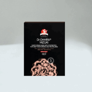 Dr.Ohhira® Mizuki Sheet-Cream Face Mask con Postbiotici 5Pz